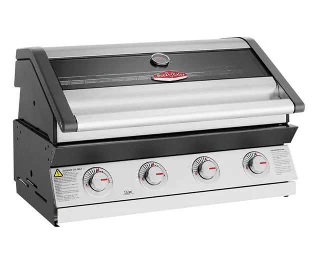 BeefEater 1600 Series 4 Burner Built-In BBQ - Stainless Steel BBG1640SA