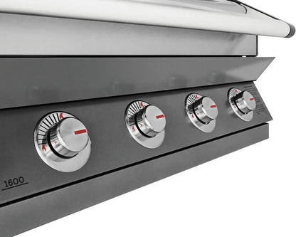 BeefEater 1600 Series 5 Burner Built-In BBQ - Dark BBG1650DA