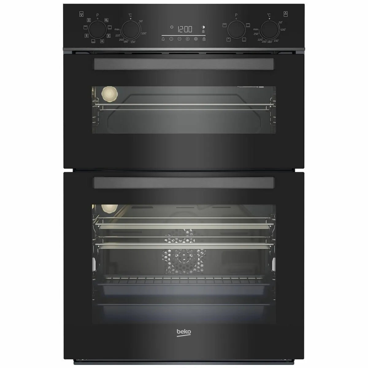 Beko 60cm Multifunction Built-in Double Oven BBO6811DDX