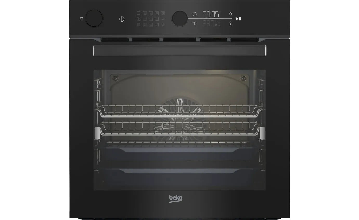 Beko 60cm Multi Function Steam Assisted Black Oven BBO6852SDX