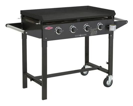 BeefEater Discovery Clubmate 4 Burner Flat Top LPG BBQ and Trolley BD16740
