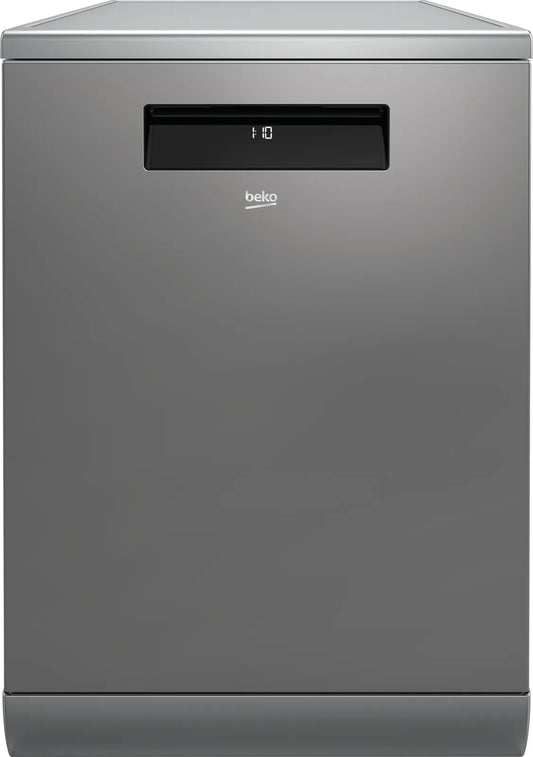 Beko 60cm Freestanding Dishwasher with Autodosing - Stainless Steel BDF1640AX
