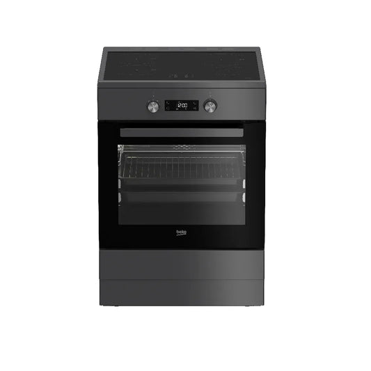 Beko 60cm Pyrolytic Induction Freestanding Cooker - Anthracite