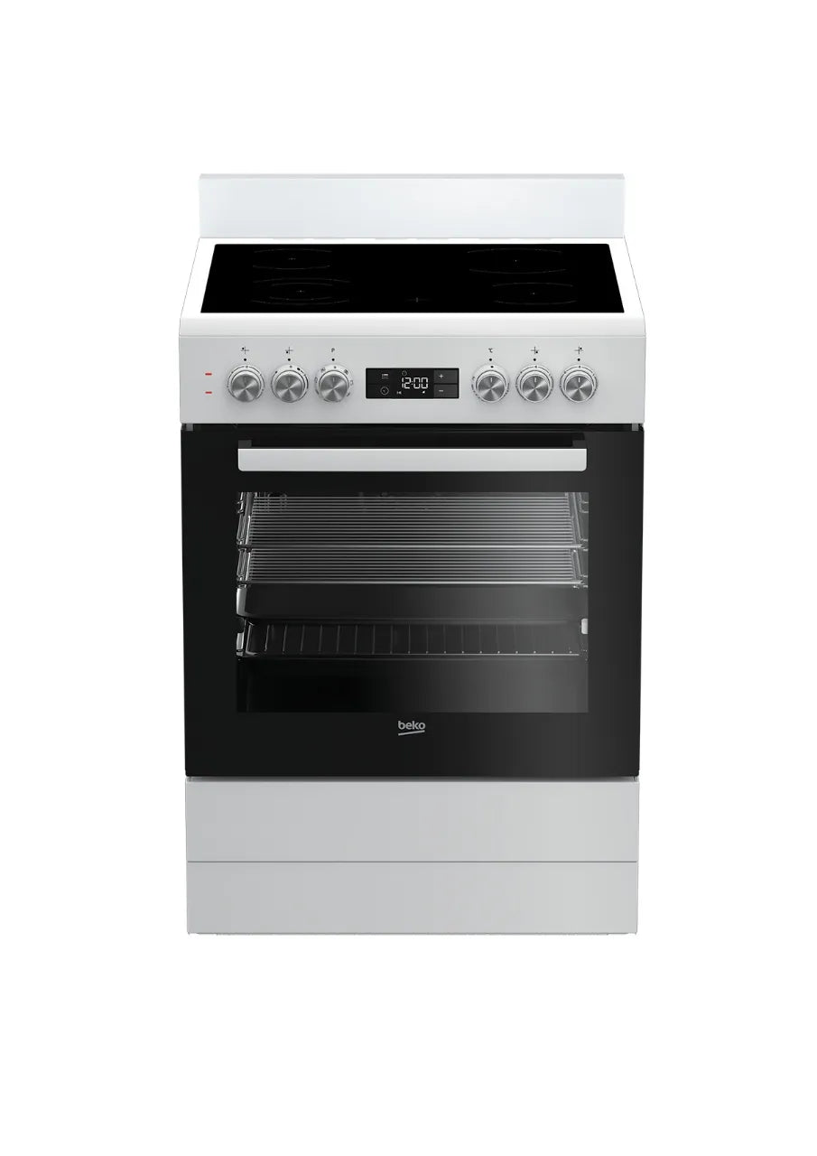 Beko 60cm Electric Freestanding Oven - White BFC60VMW1