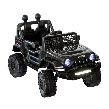 Lenoxx Jeep Inspired Remote Controlled Ride-on Children's Electric Car - Black BHM6588B