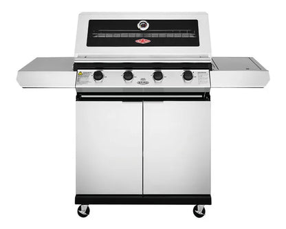 BeefEater 1200 Series 4 Burner BBQ with Side Burner - Stainless Steel BMG1241SB