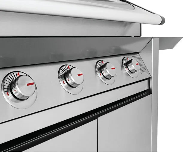 BeefEater 1600 Series 4 Burner BBQ with Side Burner - Stainless Steel BMG1641SA