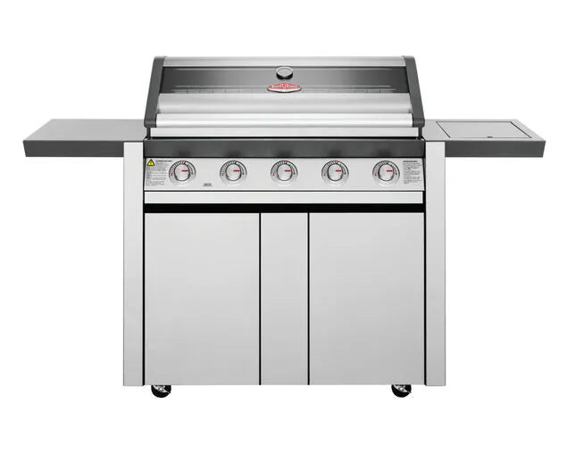 BeefEater 1600 Series 5 Burner BBQ with Side Burner - Stainless Steel BMG1651SA