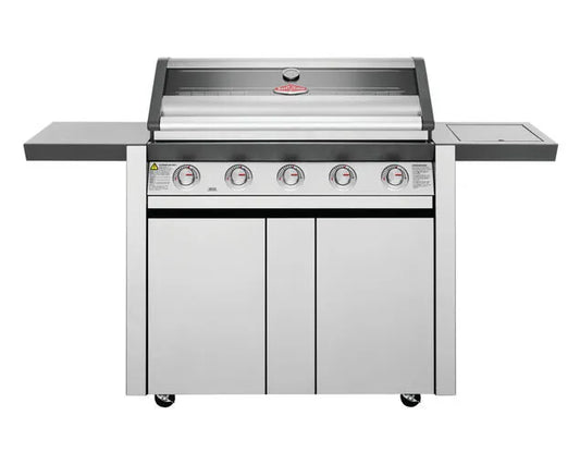 BeefEater 1600 Series 5 Burner BBQ with Side Burner - Stainless Steel BMG1651SA