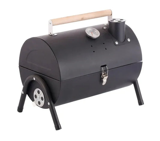 Lenoxx Charcoal Grill with Chimney and Temperature Gauge BQ250