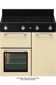 Beko 90 cm Induction Multi Door Freestanding Oven Cream/Blue/Red Options