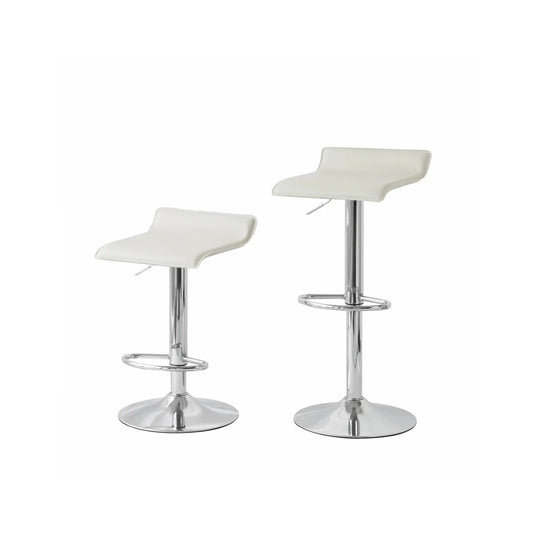 Lenoxx Bar Stool,  Swivel Leg, Pu Material, 33 X 38 X 86.5Cm BS523W