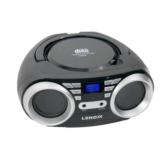 Lenoxx Basic Portable CD Player - Black CD813B