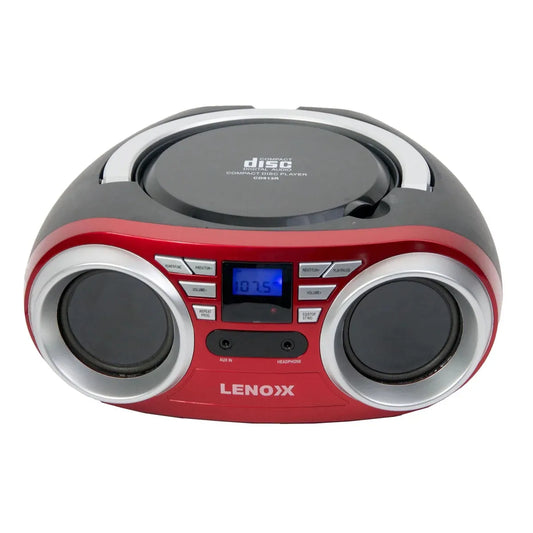 Lenoxx Basic Portable CD Player - Red CD813R
