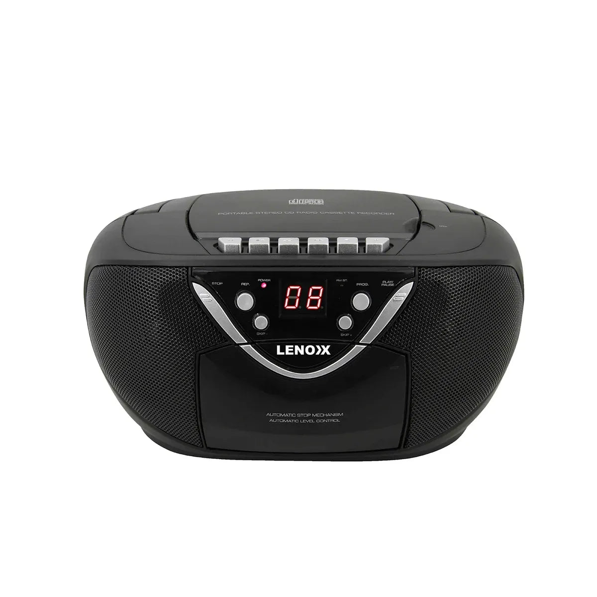 Lenoxx Portable CD/Cassette Recorder CD815