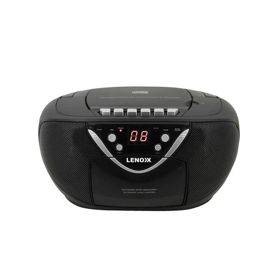 Lenoxx Portable CD/Cassette Recorder CD815