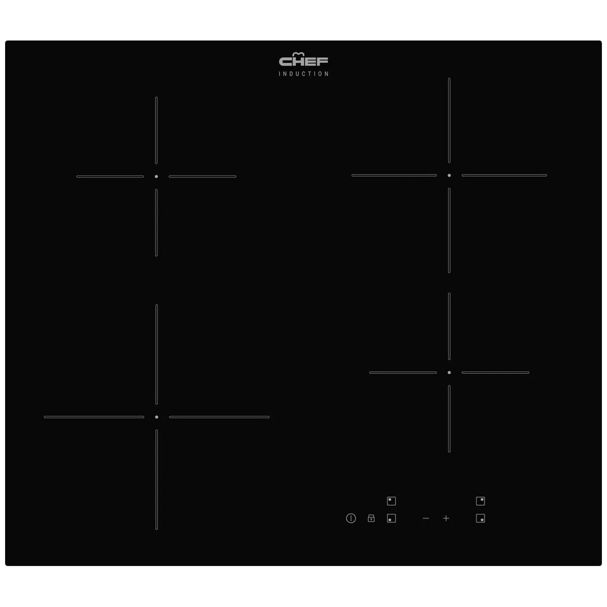 Chef 60cm 4 Burner Induction Cooktop CHI644BC
