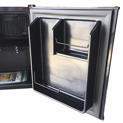 Husky 43L Mini Solid Door Bar Fridge - Black CKK43-262-BK-AU.1