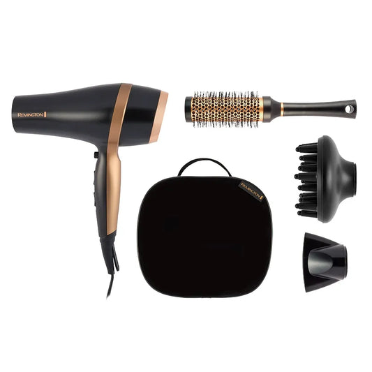Remington Salon Smooth Hairdryer Giftset D6960GPAU
