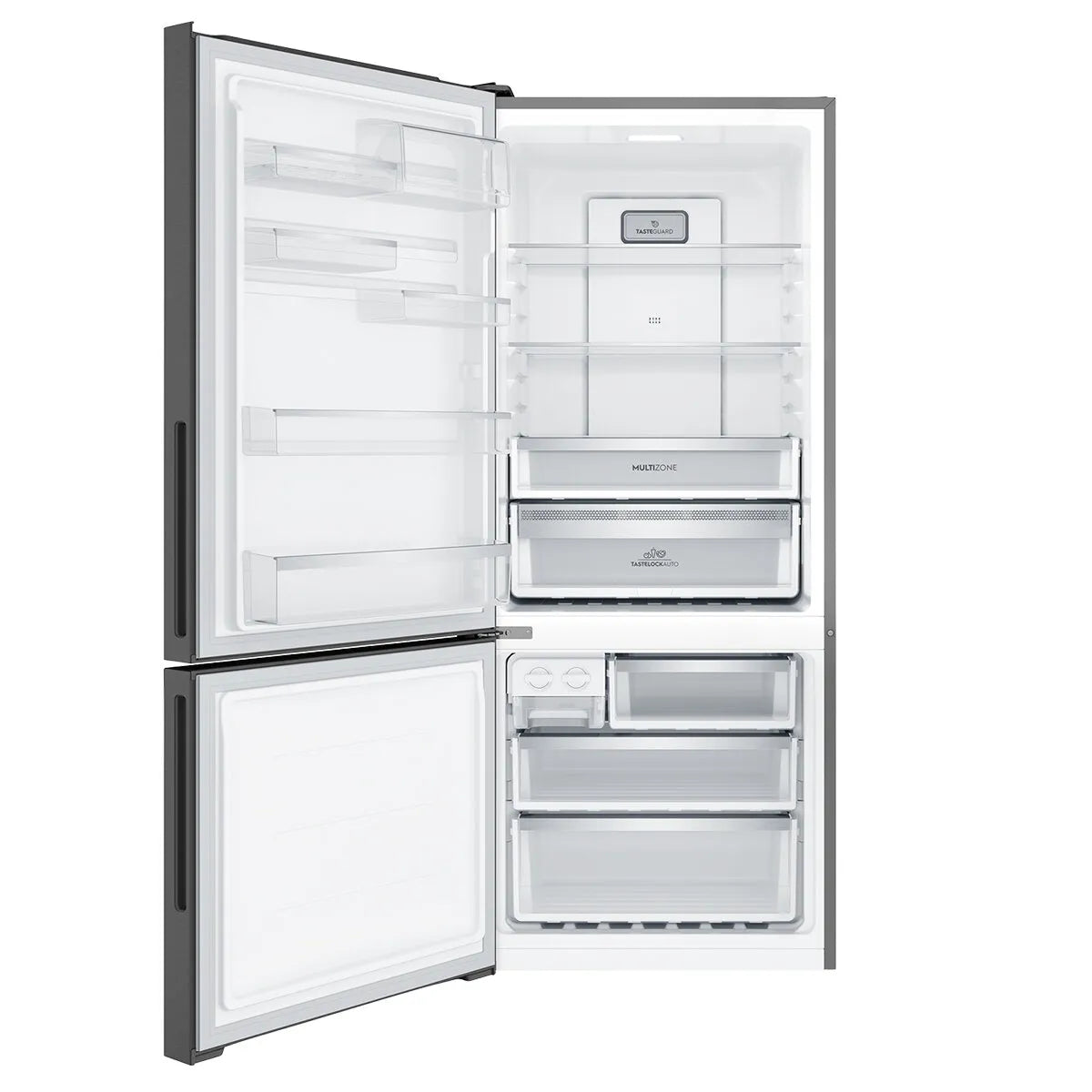 Electrolux 425L Ultimate Taste 500 Bottom Mount Fridge Left Hinge - Matte Black EBE4302BD-L