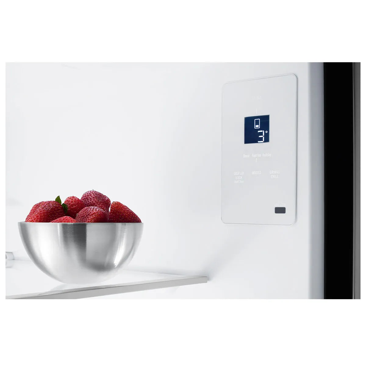 Electrolux 425L Ultimate Taste 500 Bottom Mount Fridge Right Hinge - Matte Black EBE4302BD-R