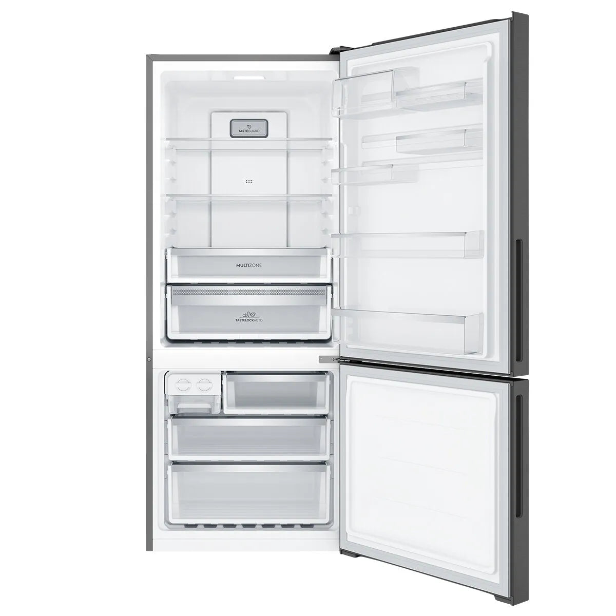 Electrolux 425L Ultimate Taste 500 Bottom Mount Fridge Right Hinge - Matte Black EBE4302BD-R