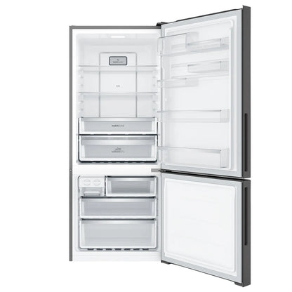 Electrolux 425L Ultimate Taste 500 Bottom Mount Fridge Right Hinge - Matte Black EBE4302BD-R