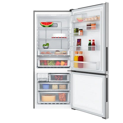 Electrolux 425L Ultimate Taste 500 Bottom Mount Fridge - Stainless Steel EBE4302SD-L
