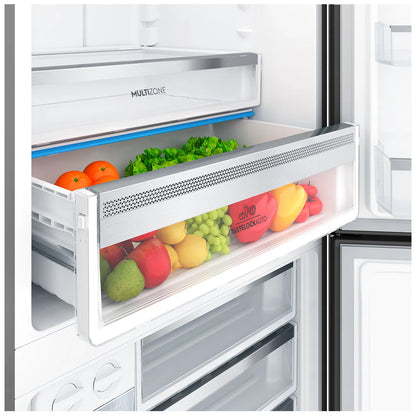 Electrolux 496L Ultimate Taste 500 Bottom Mount Fridge - Matte Black EBE5002BD-R
