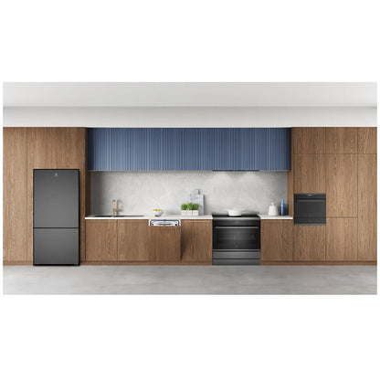 Electrolux 496L Ultimate Taste 500 Bottom Mount Fridge - Matte Black EBE5002BD-R