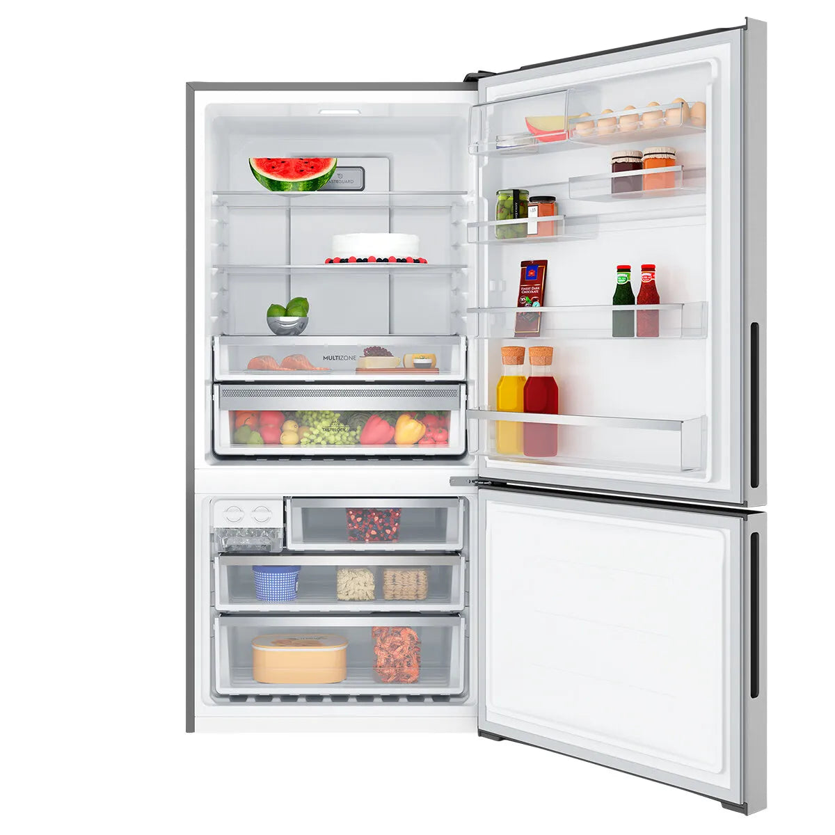 Electrolux 496L Ultimate Taste 500 Bottom Mount Fridge - Stainless Steel EBE5002SD-R