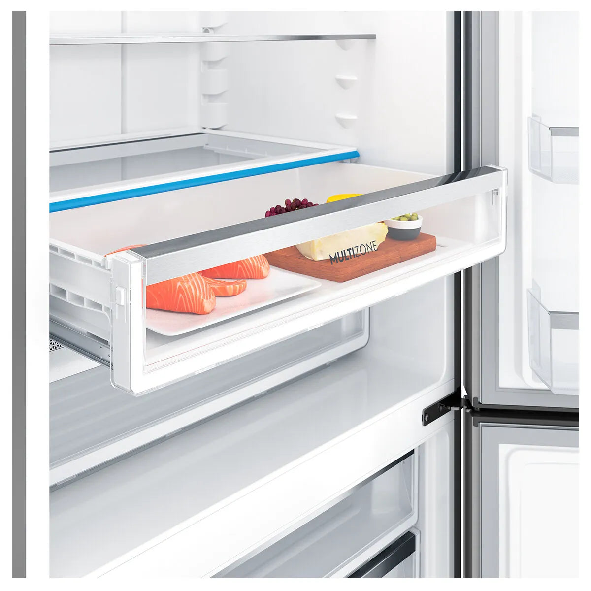 Electrolux 496L Ultimate Taste 500 Bottom Mount Fridge - Stainless Steel EBE5002SD-R