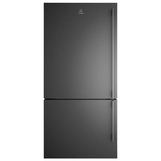Electrolux 496L Ultimate Taste 500 Bottom Mount Fridge Left Hinge - Matte Black EBE5007BD-L