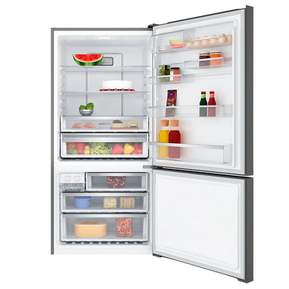 Electrolux 496L Ultimate Taste 500 Bottom Mount Fridge Right Hinge - Matte Black EBE5007BD-R