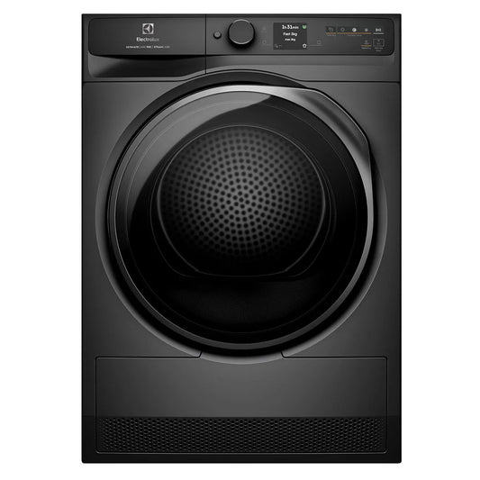 Electrolux 9kg UltimateCare 900 Steam Heat Pump Dryer - Dark Onyx EDH902R9SC