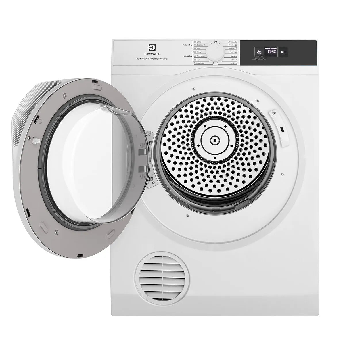 Electrolux 6kg UltimateCare Vented Dryer with SensorDry - White EDV605H3WC