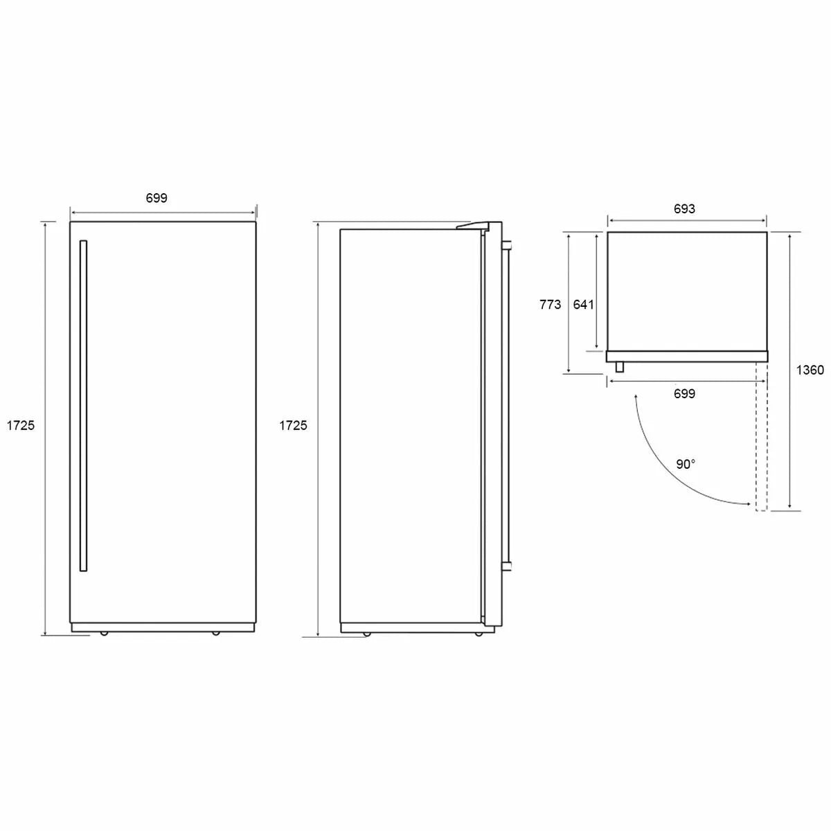 Electrolux 388L Upright Freezer - Stainless Steel EFE4227SC-L