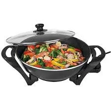 Healthy Choice Large Electric Wok 4.5 Litres EFP120