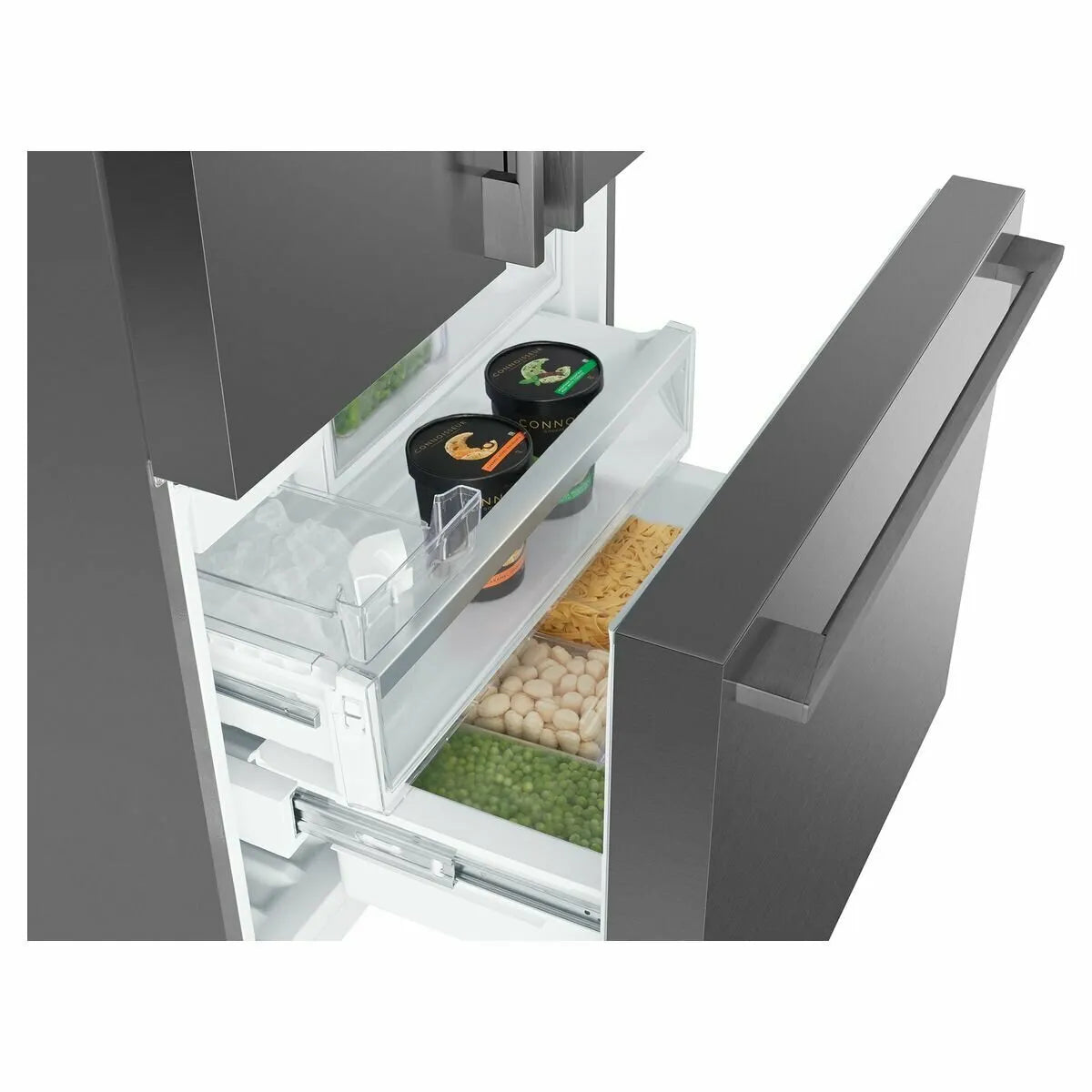Electrolux 491L French Door Fridge - Dark Stainless Steel EHE5267BC