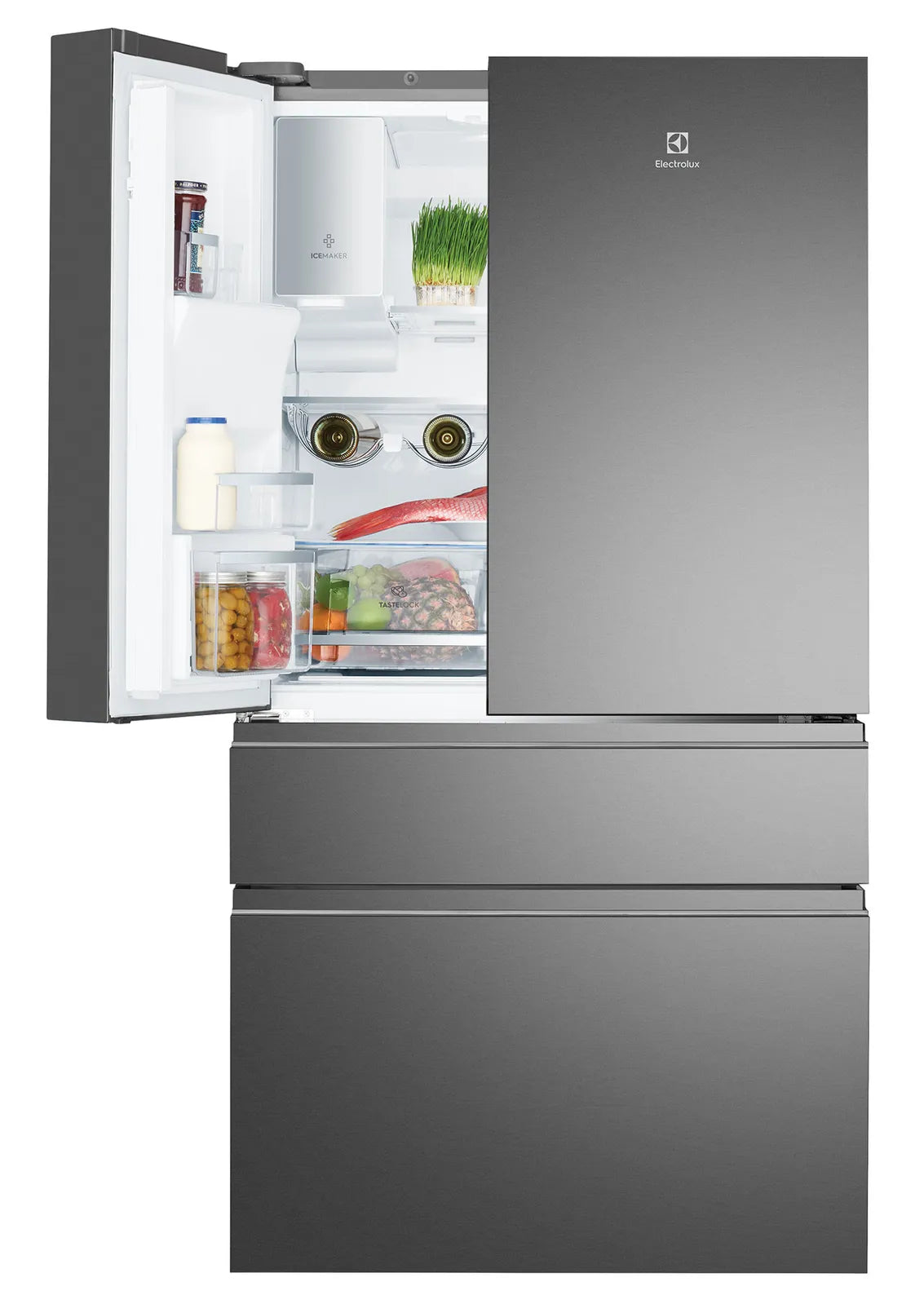 Electrolux 609L UltimateTaste 900 French Door Fridge - Dark Stainless Steel EHE6899BA