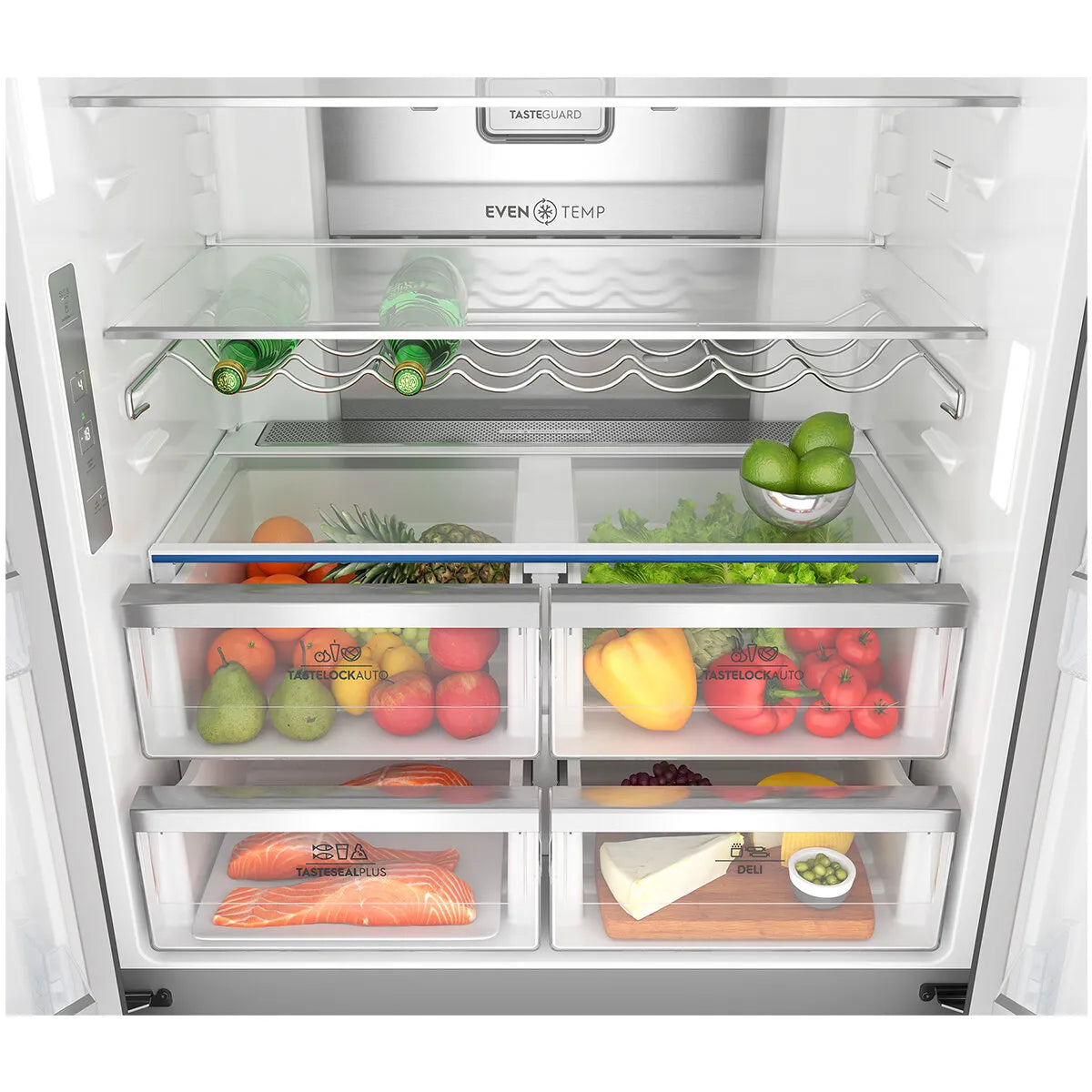 Electrolux 562L UltimateTaste 700 French Door Fridge - Matte Charcoal Black EQE5607BA