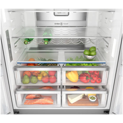 Electrolux 562L UltimateTaste 700 French Door Fridge - Matte Charcoal Black EQE5607BA