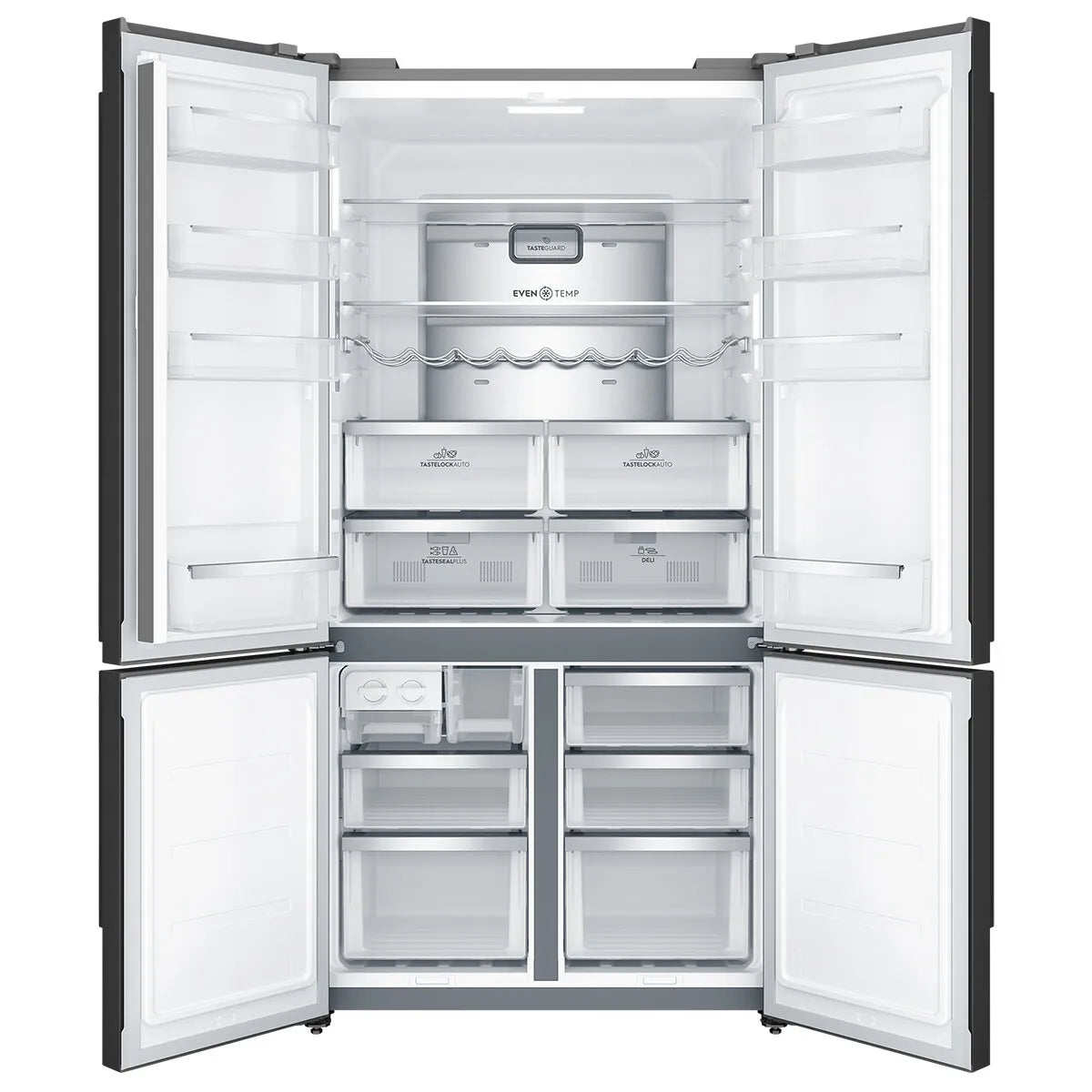 Electrolux 562L UltimateTaste 700 French Door Fridge - Matte Charcoal Black EQE5607BA