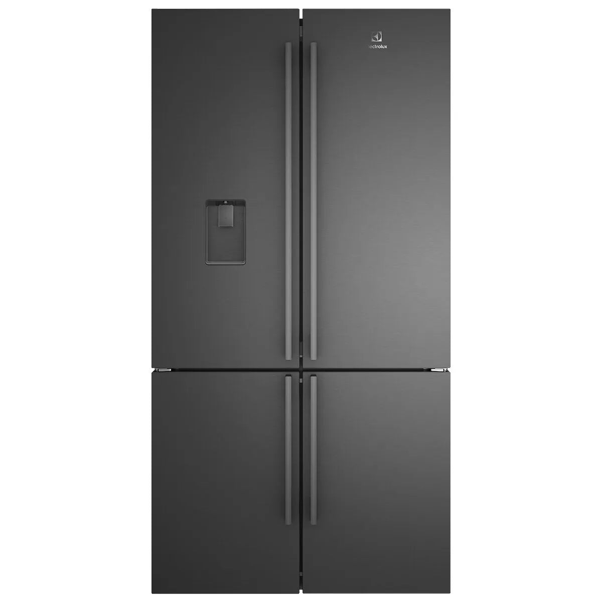 Electrolux 562L UltimateTaste 700 Plumbed French Door Fridge - Matte Charcoal Black EQE5657BA