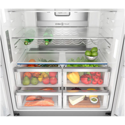 Electrolux 562L UltimateTaste 700 Plumbed French Door Fridge - Matte Charcoal Black EQE5657BA