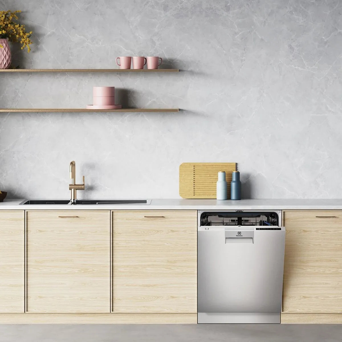 Electrolux 60cm Built Under ComfortLift Dishwasher ESF97400ROX