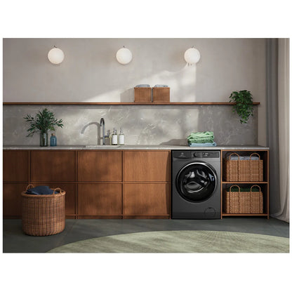Electrolux 10kg UltimateCare 700 Front Load Washing Machine - Dark Onyx EWF1043R7SC
