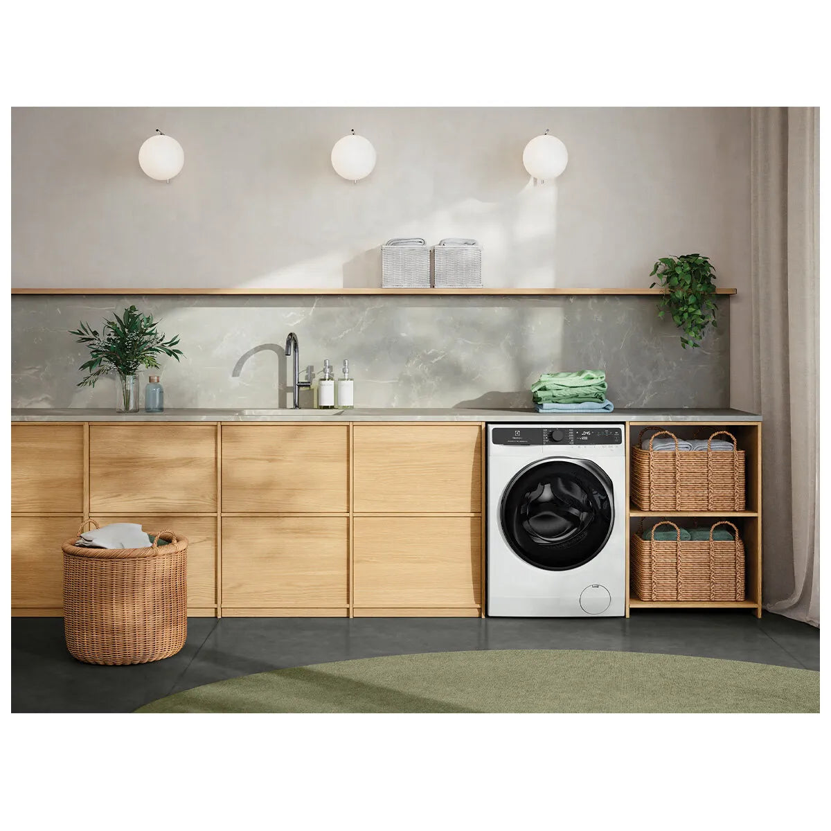 Electrolux 12kg UltimateCare 700 Front Load Washing Machine - White EWF1243R7WC