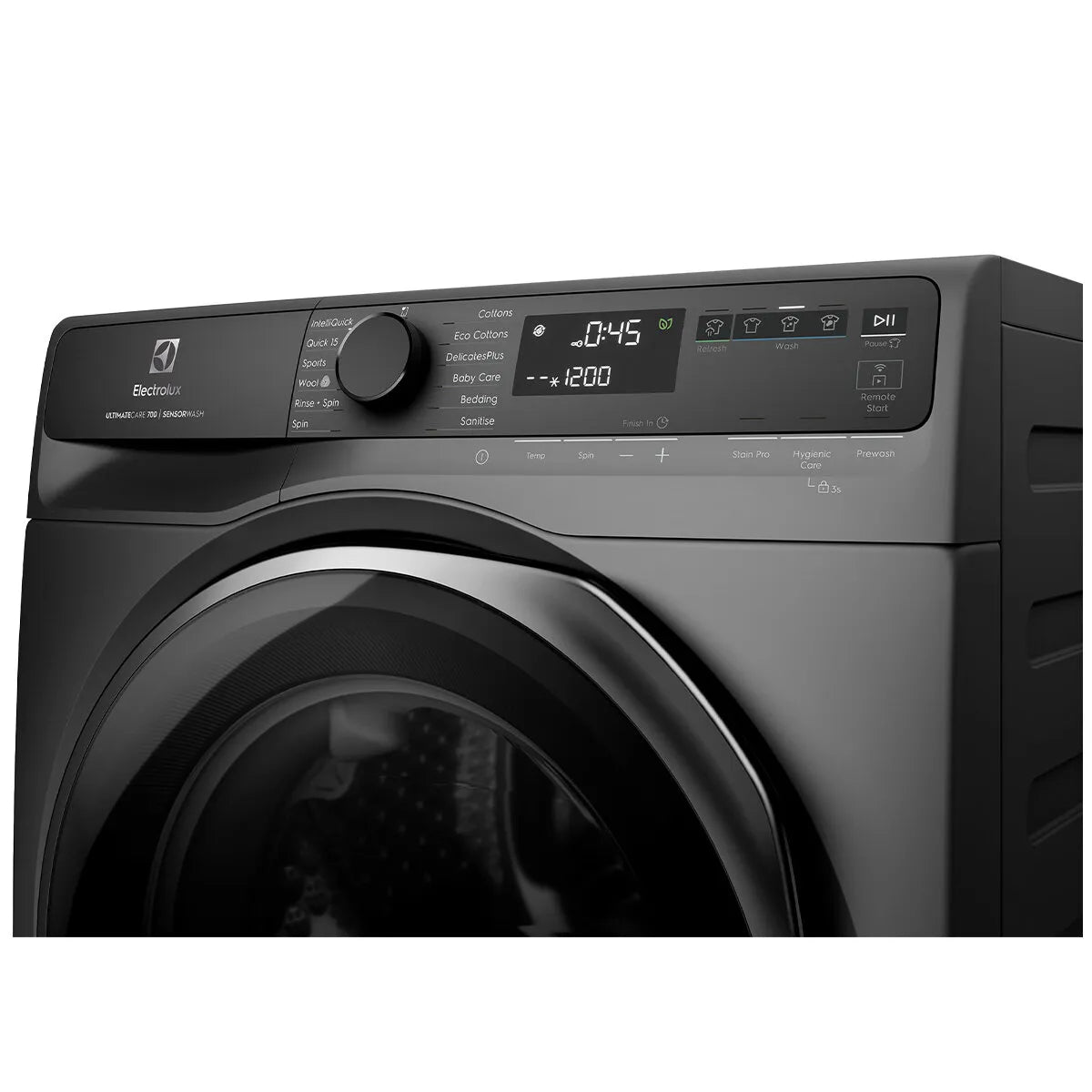 Electrolux 9kg UltimateCare 700 Front Load Washing Machine - Dark Onyx EWF9043R7SC