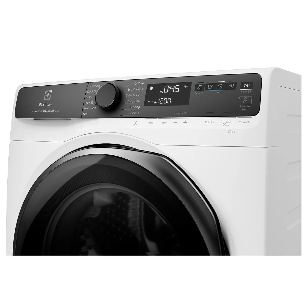Electrolux 9kg UltimateCare 700 Front Load Washing Machine - White EWF9043R7WC